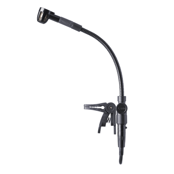 C519 ML CLIP-ON MIC WITH MINIATURE GOOSENECK FOR WIND INSTRUMENTS WITH MINI XLR CONNECTOR FOR USE